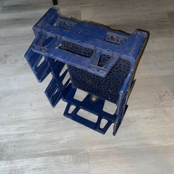 Pepsi Blue Plastic Carrier Crate Caddy Stackable - Picture 6 of 6